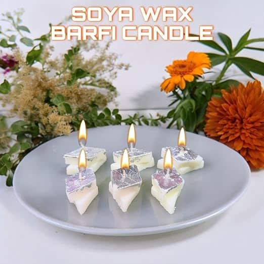 Barfi Scented Candle Pack of 6